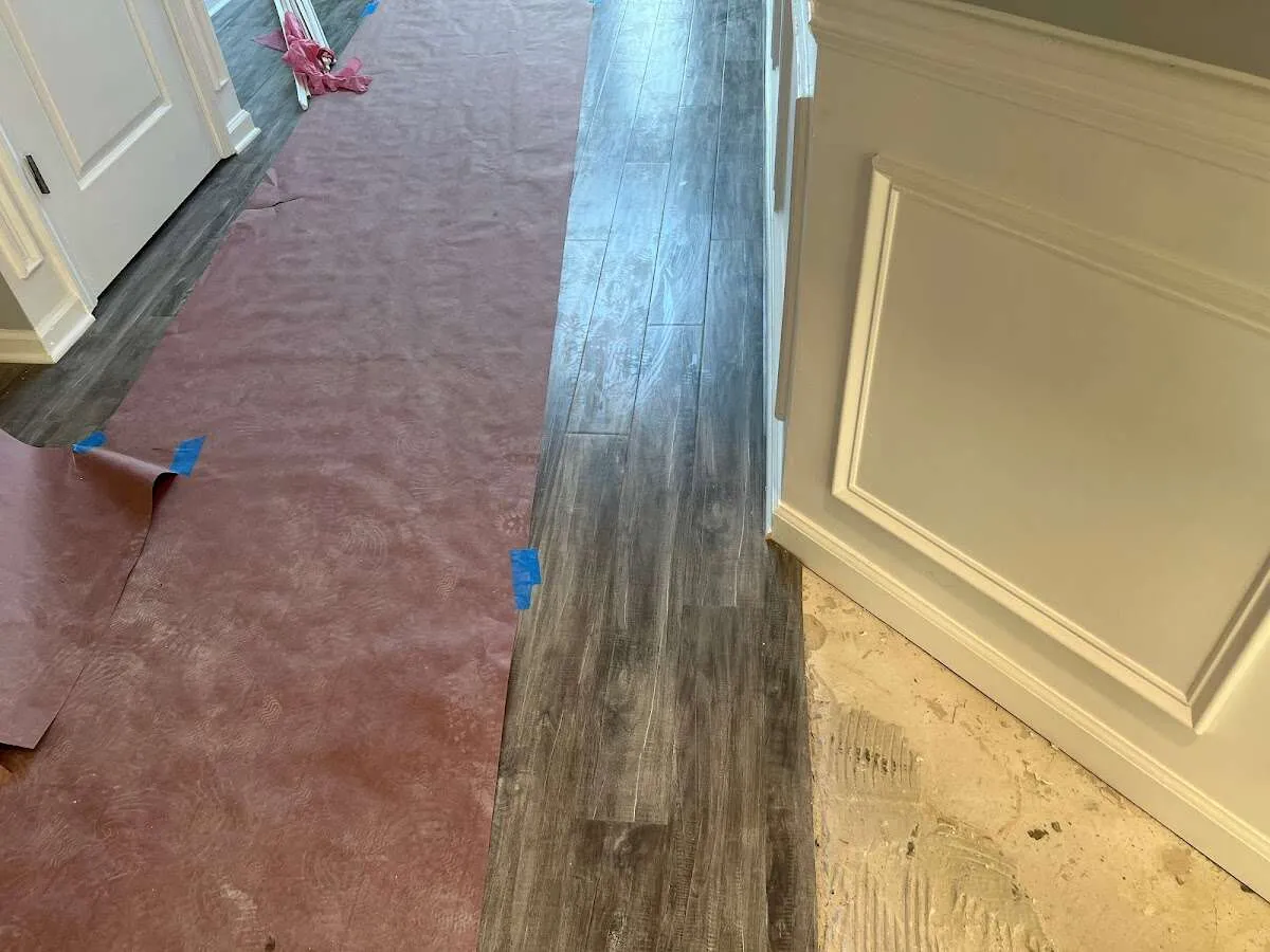 Completed marble shower restoration in Stockton